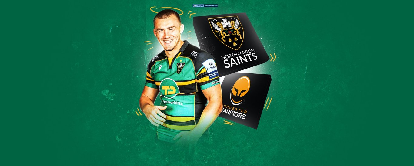 Tickets for Northampton Saints' fixture against Worcester Warriors are on sale to Season Ticket Holders now!