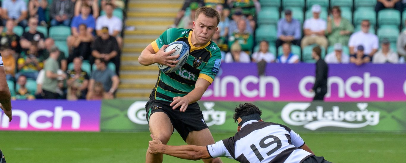 Ewan Baker of Northampton Saints