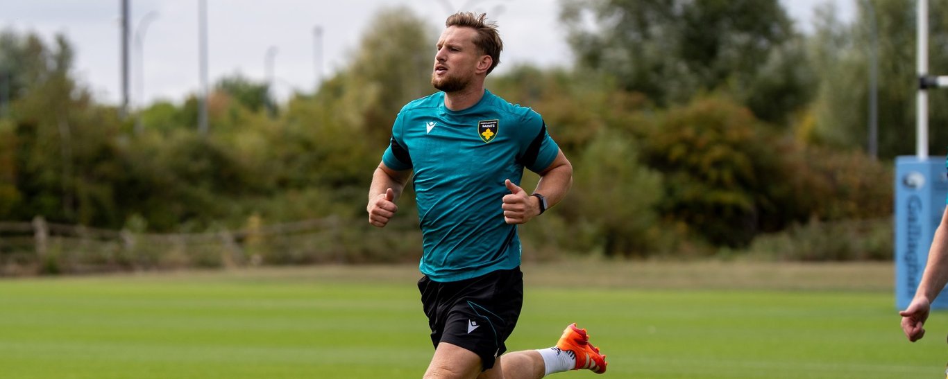 Rory Hutchinson of Northampton Saints