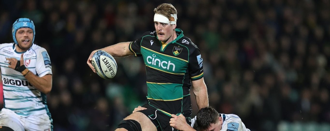 Alex Coles of Northampton Saints