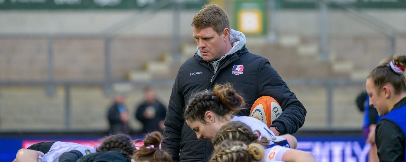 Nathan Smith, head coach of Loughborough Lightning.