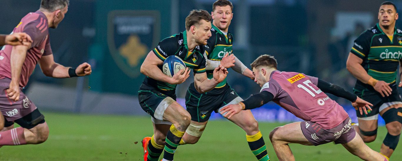 Rory Hutchinson of Northampton Saints