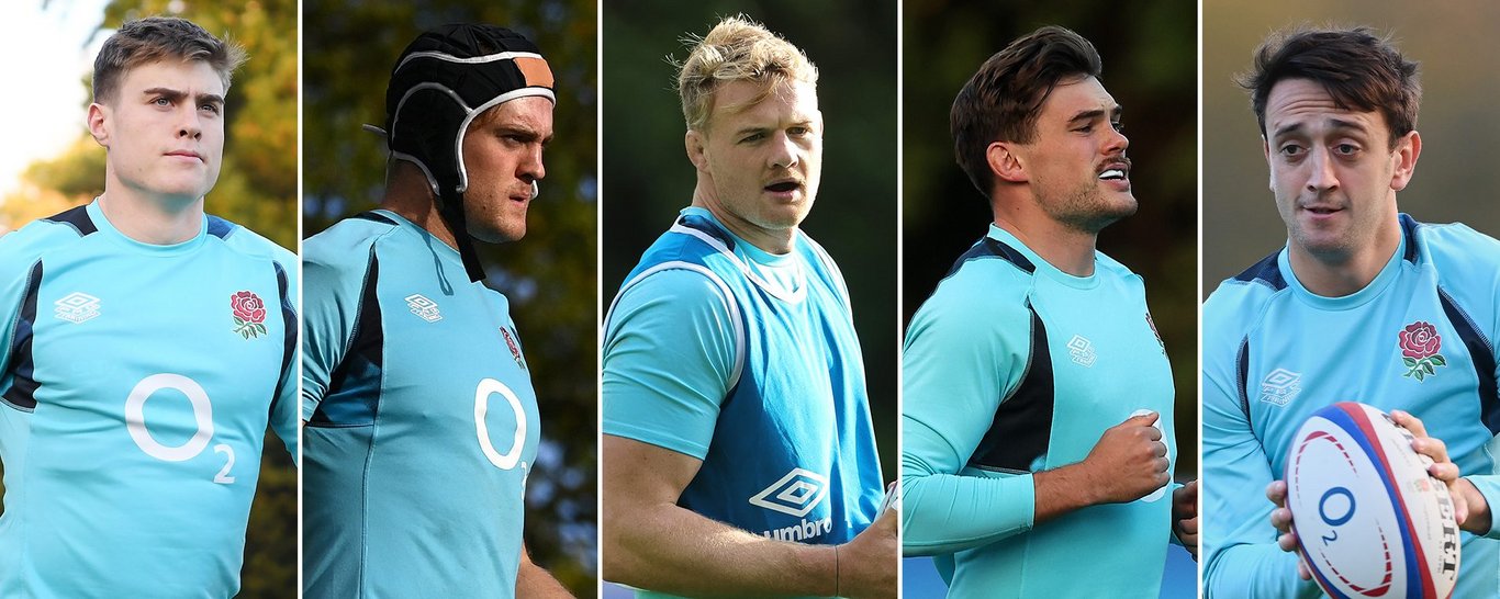 Five Northampton Saints have been named in England's squad ahead of the Autumn Nations Series clash with New Zealand