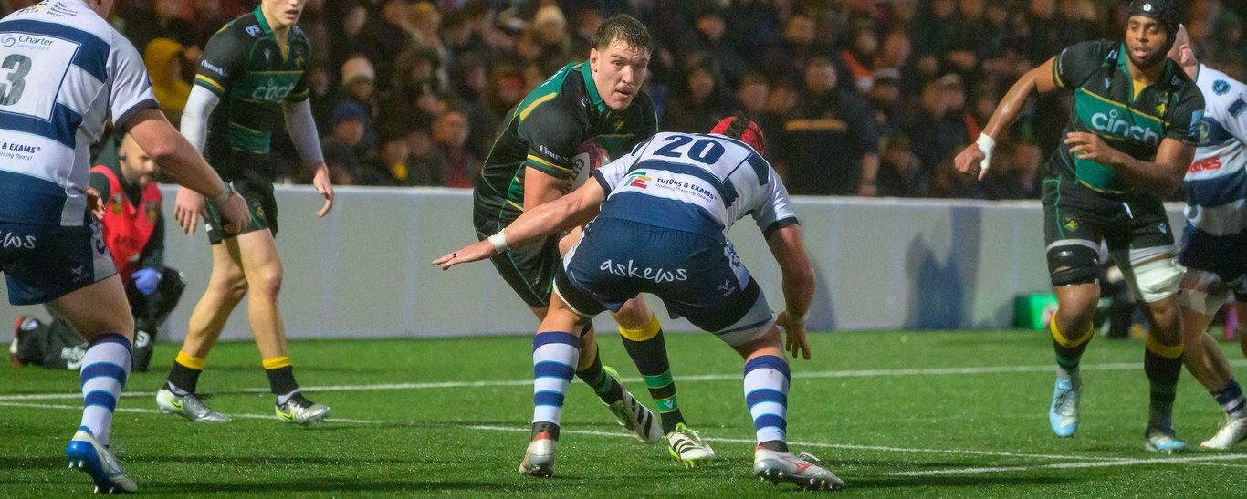 Tom Lockett of Northampton Saints