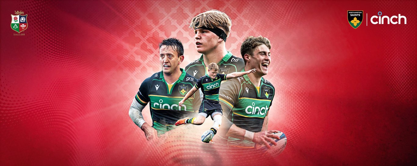 Four Northampton Saints players selected in the British and Irish Lions squad