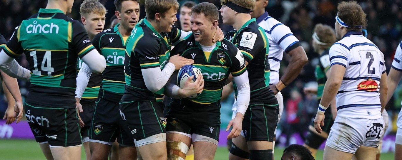 Fraser Dingwall of Northampton Saints