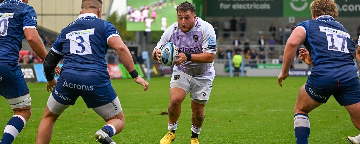 Alfie Petch of Northampton Saints