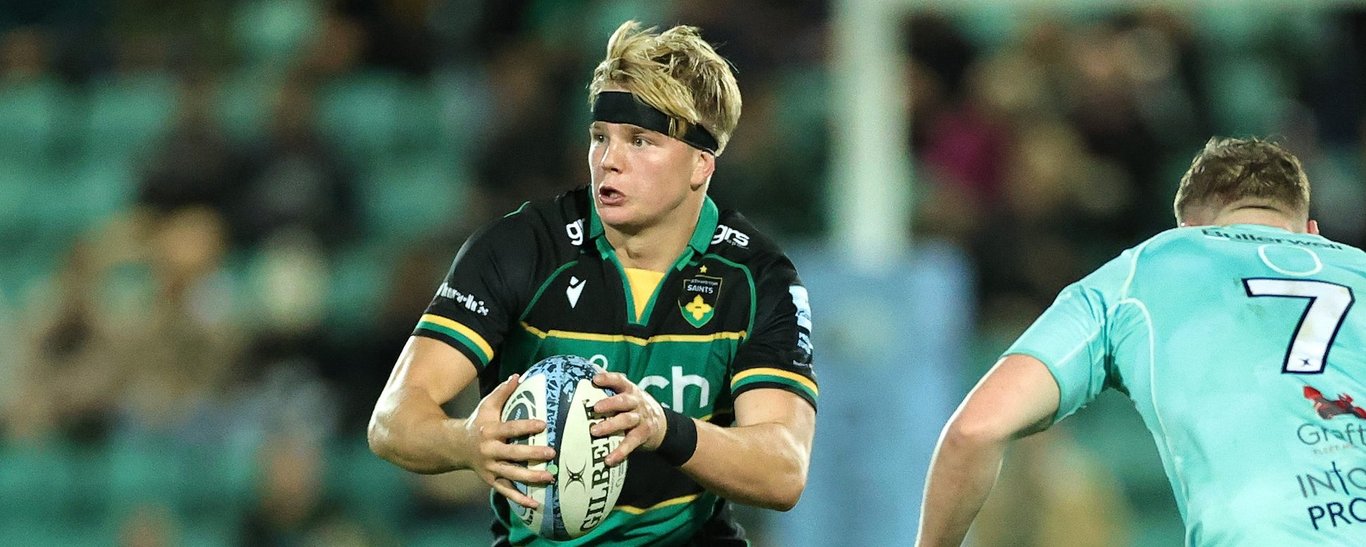 Northampton Saints’ Henry Pollock during the 2024/25 season.