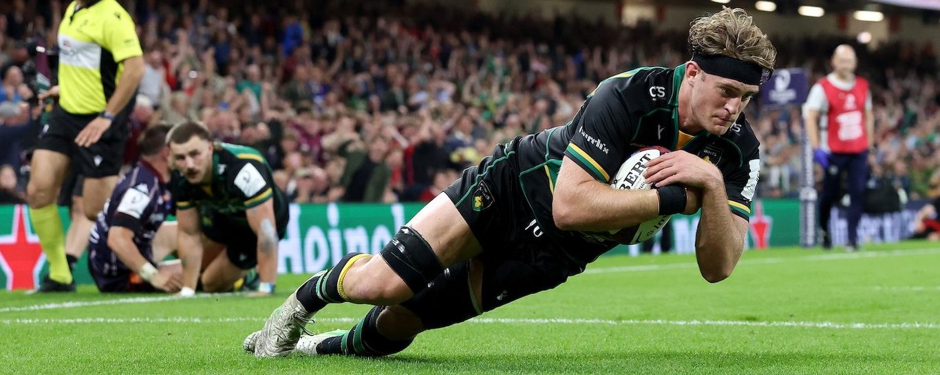 Alex Coles of Northampton Saints.