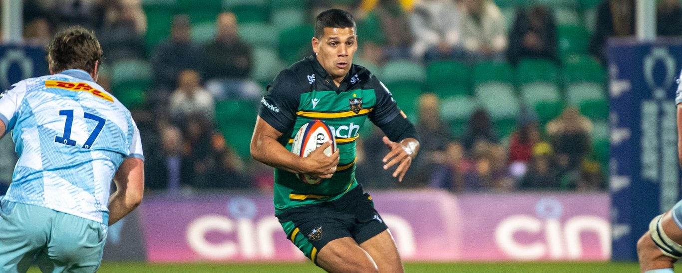 Joel Matavesi of Northampton Saints