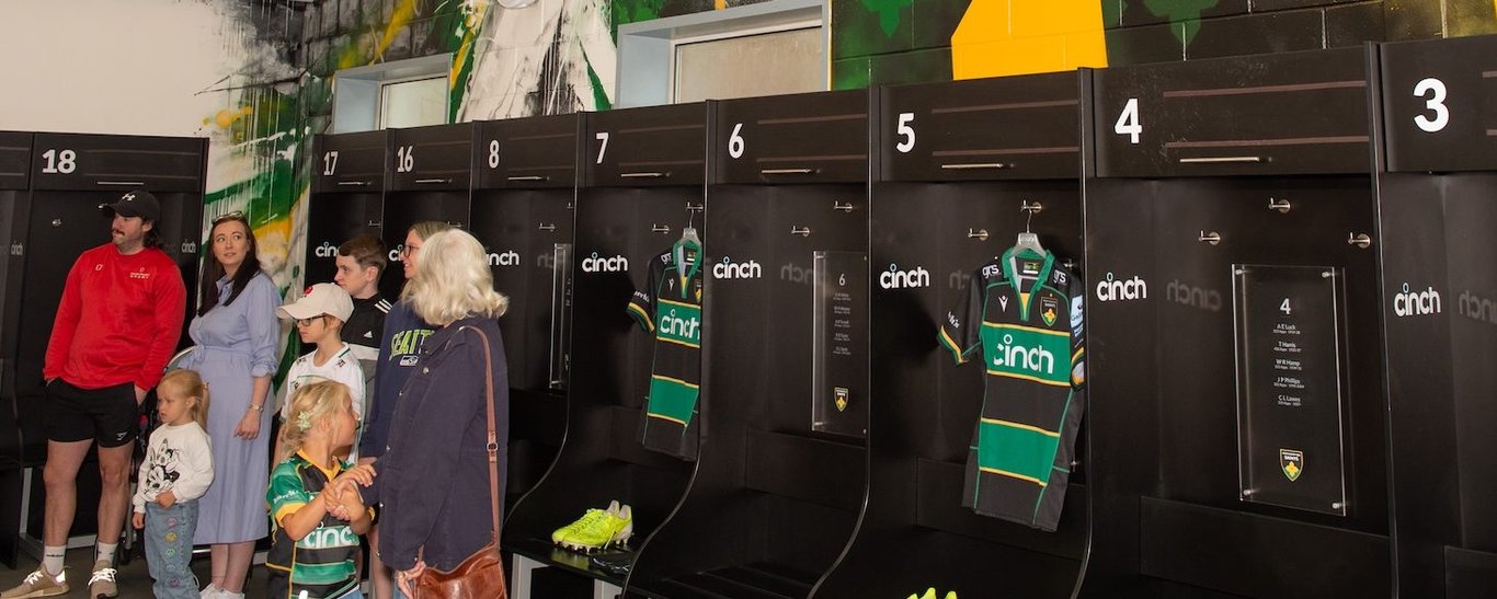 Northampton Saints stadium tours.