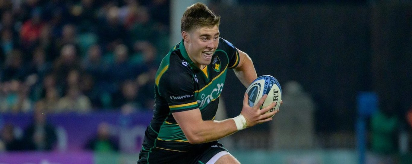 Tommy Freeman of Northampton Saints