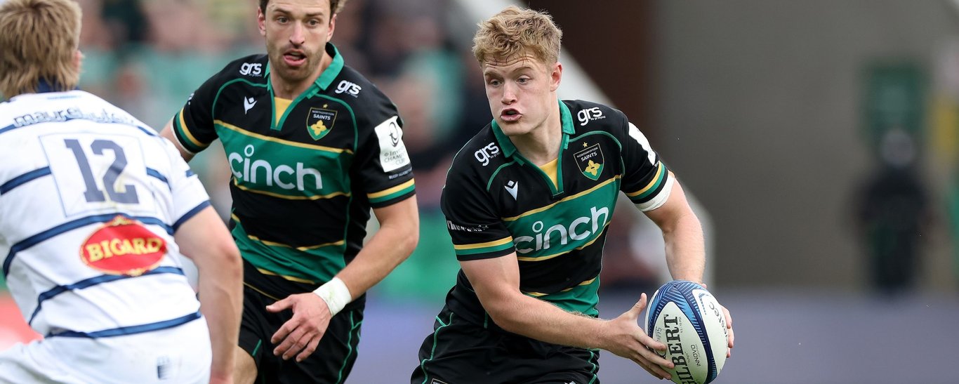 Fin Smith of Northampton Saints