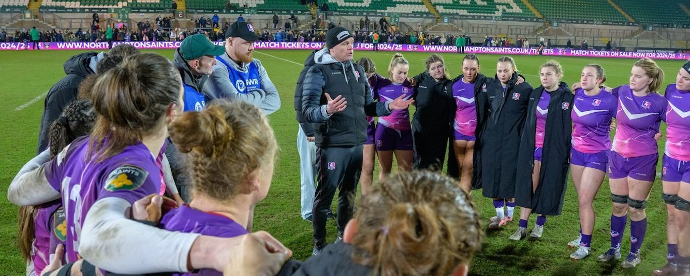 Loughborough Lightning head coach Nathan Smith.