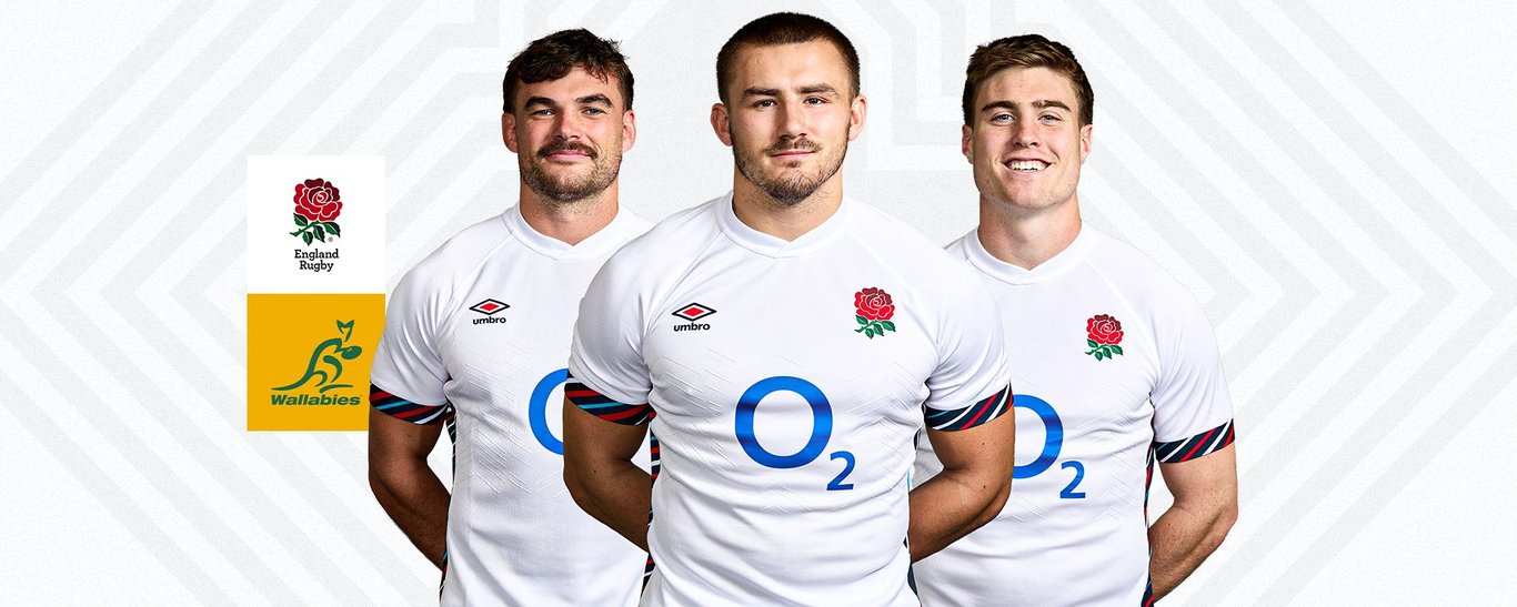 Ollie Sleightholme, George Furbank and Tommy Freeman represent England this weekend.