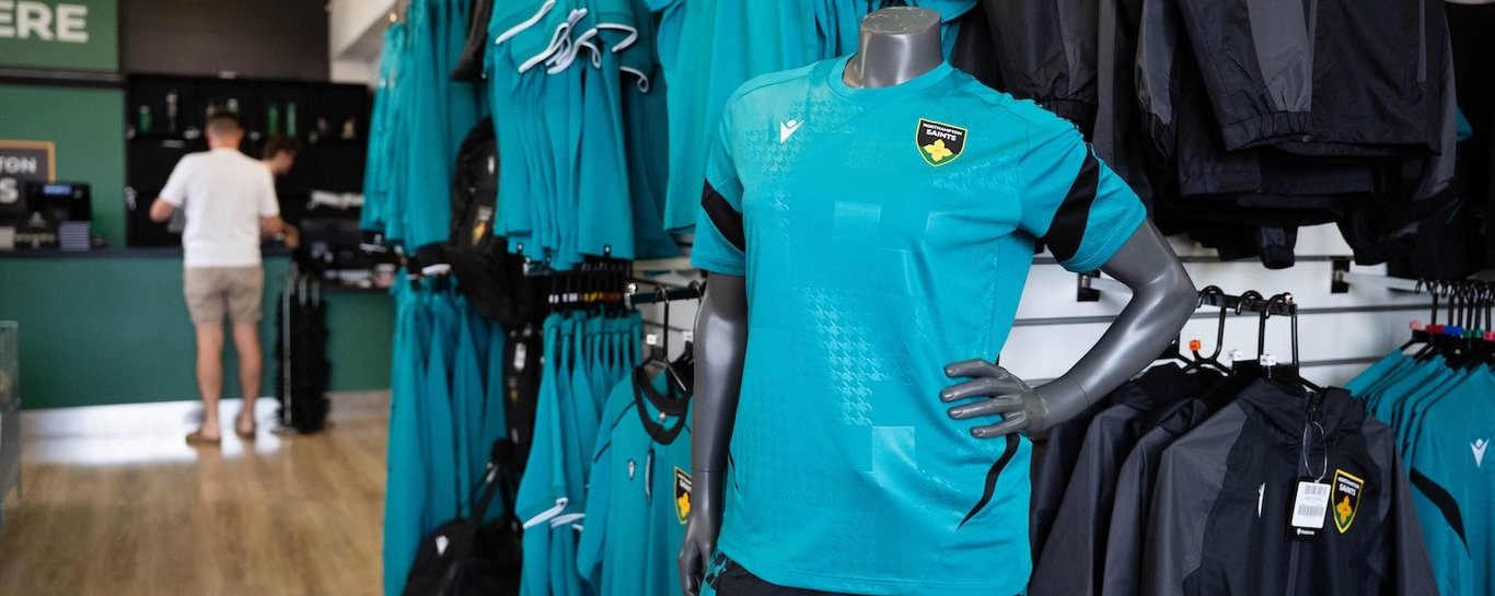 The Saints Store at cinch Stadium at Franklin’s Gardens