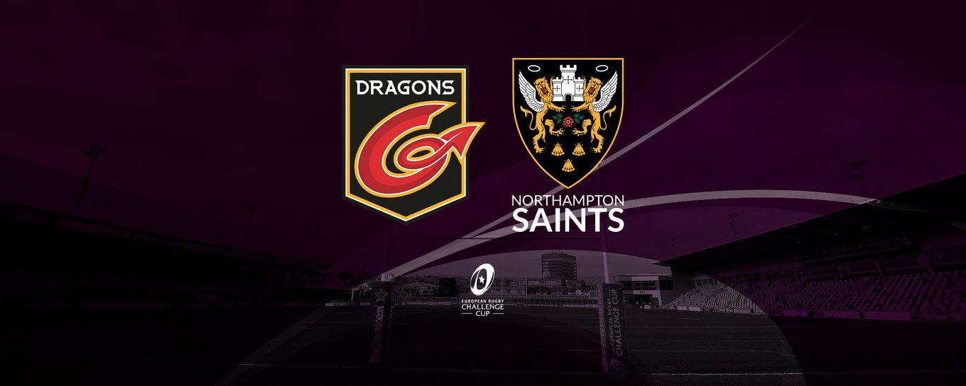 Northampton were drawn against Dragons for the European Challenge Cup Round of 16 knock-out stage.