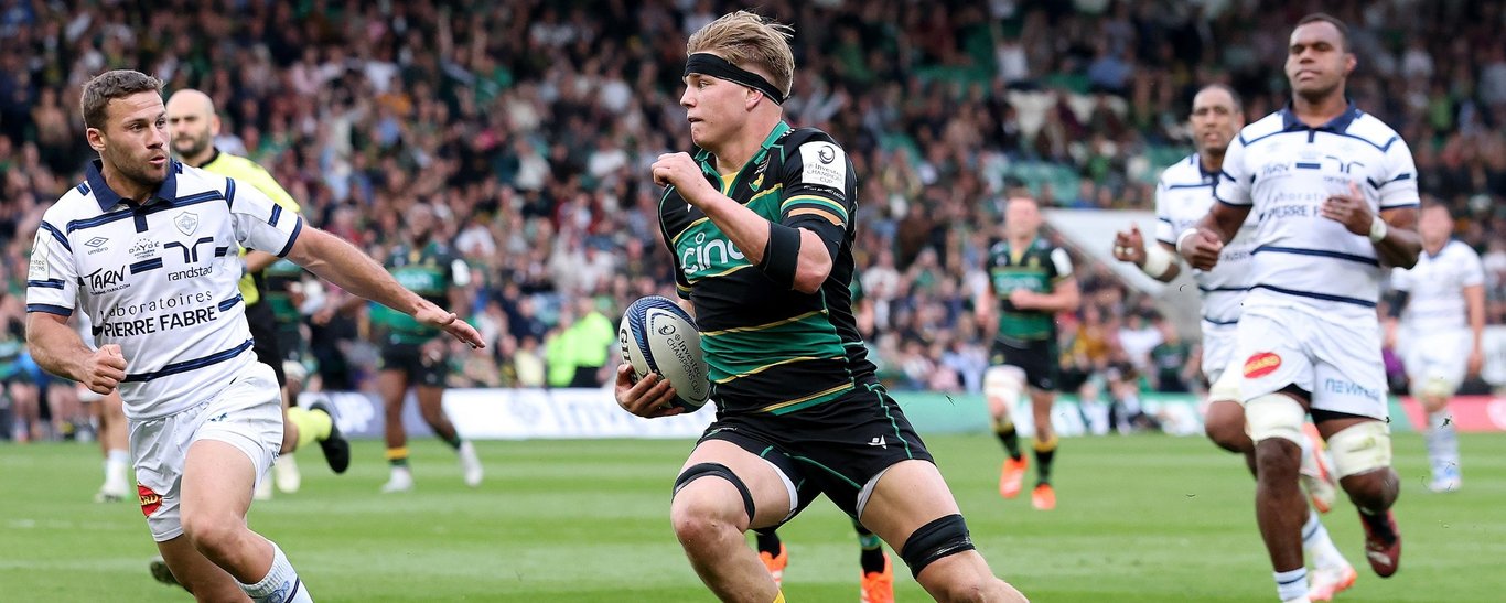 Henry Pollock of Northampton Saints