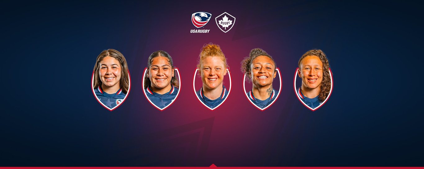 Loughborough Lightning have had five players named in the USA Eagles side to face Canada.