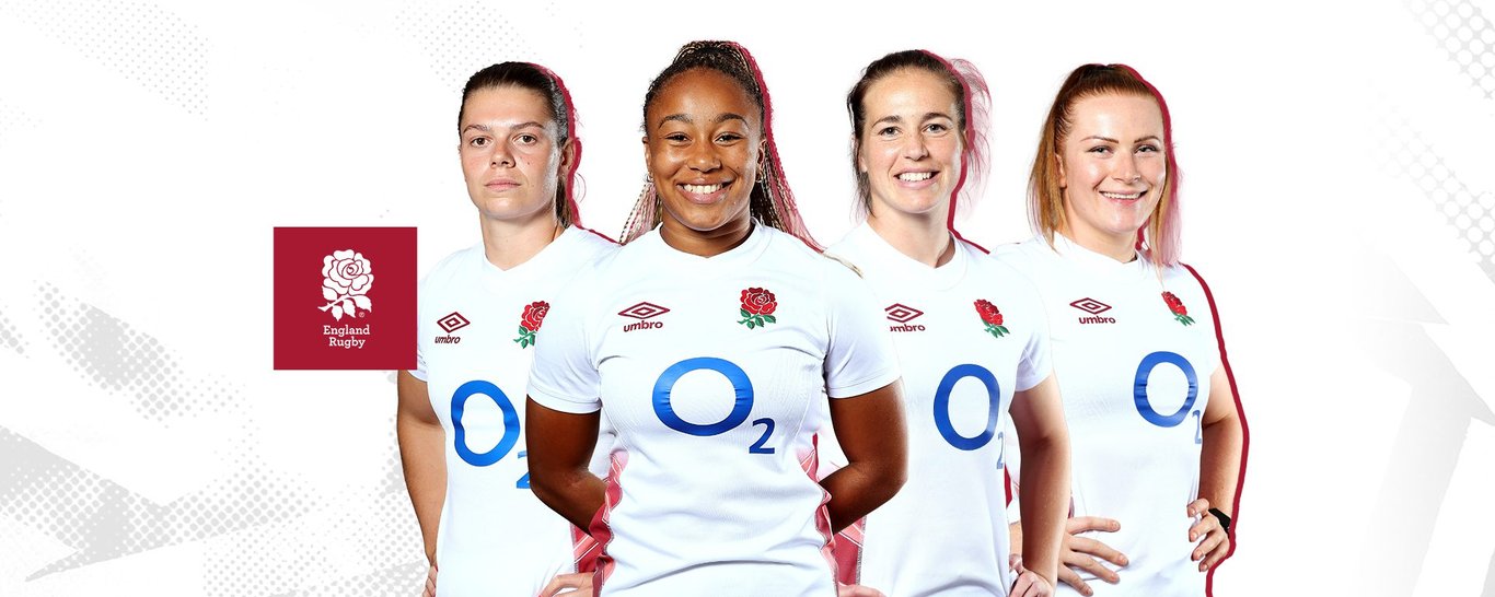 Helena Rowland, Sadia Kabeya, Emily Scarratt and Cath O'Donnell.