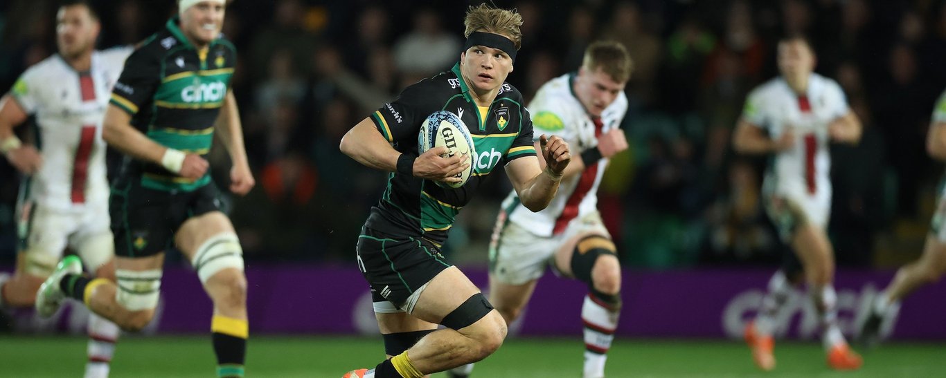 Henry Pollock of Northampton Saints