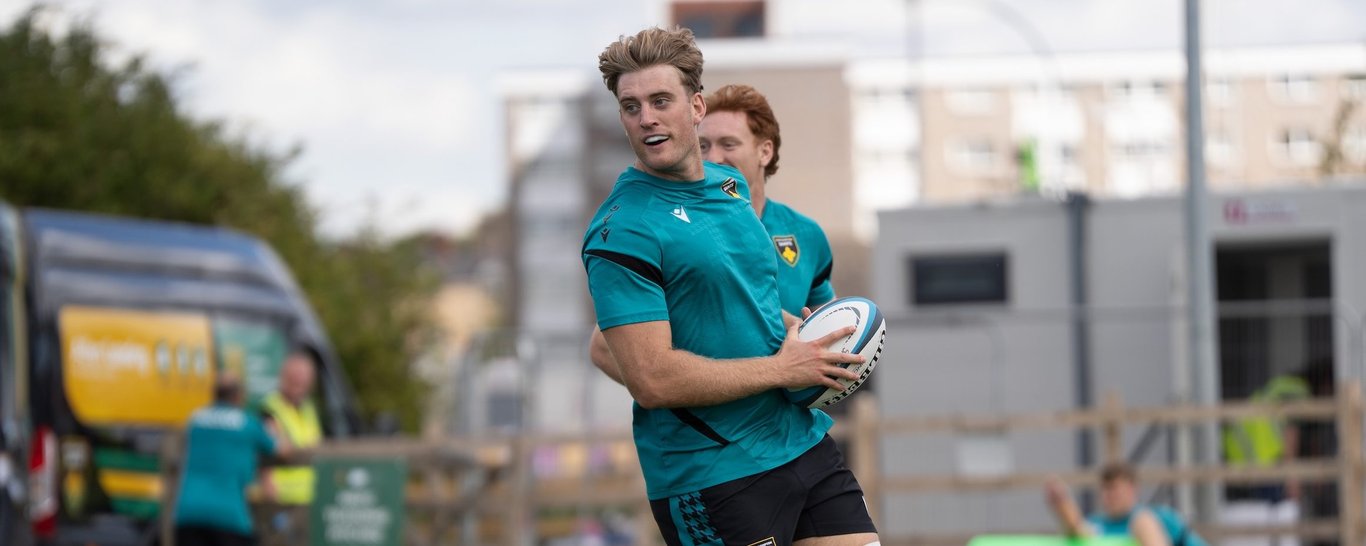 Alex Coles of Northampton Saints
