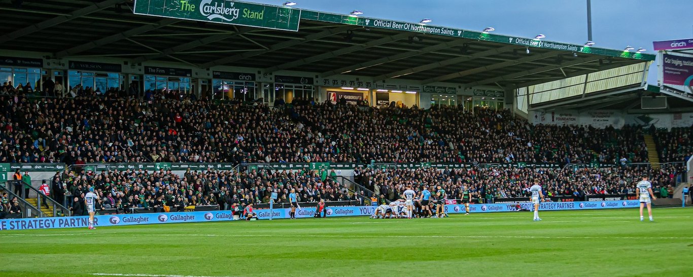 cinch Stadium at Franklin's Gardens is home to Northampton Saints