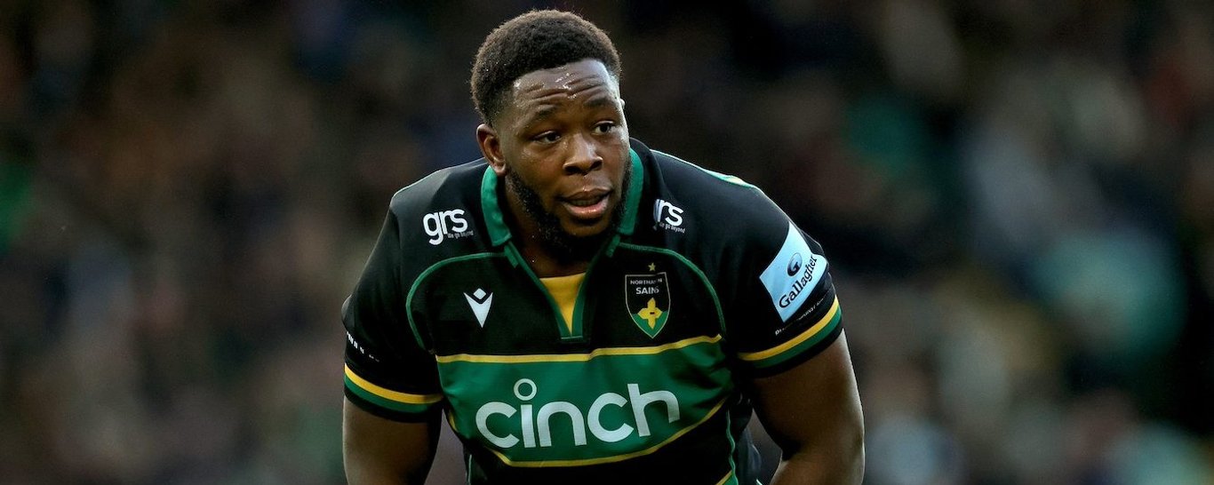 Emmanuel Iyogun of Northampton Saints