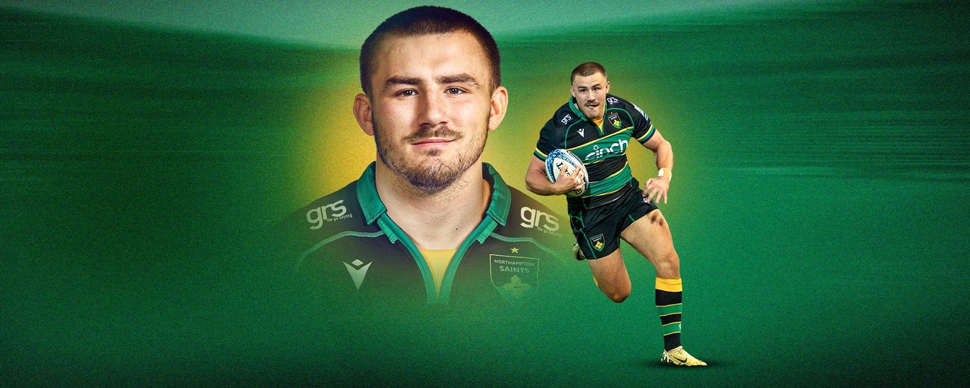 Ollie Sleightholme has signed a new contract with Northampton Saints