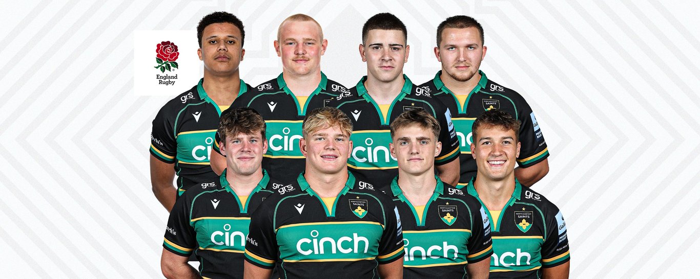 Eight young Saints have been named in England‘s U20 EPS for 2024/25.