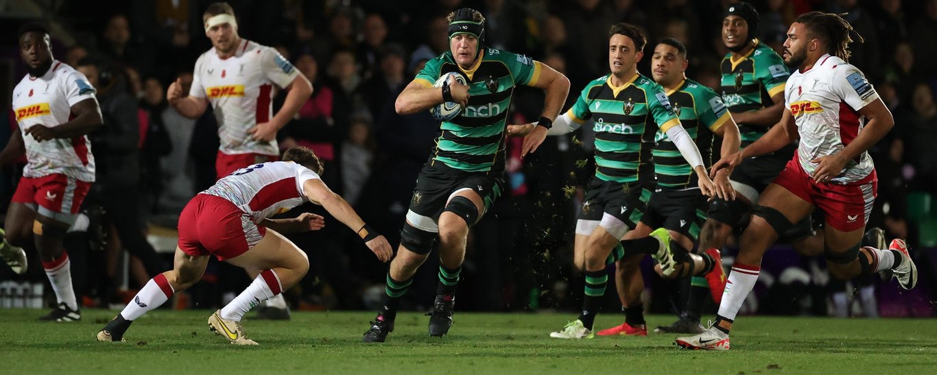 Alex Coles of Northampton Saints