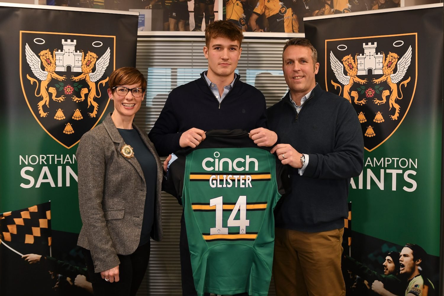 Will Glister signs for Saints