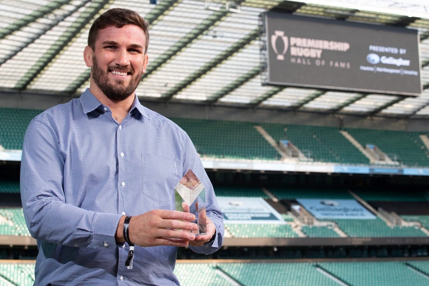 Former Saints lock Christian Day has been inducted into the Premiership Rugby Hall of Fame.