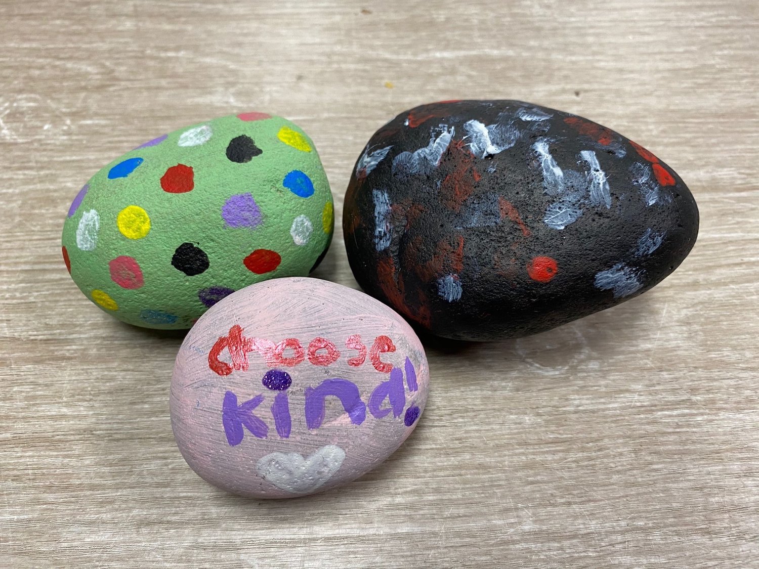 Painted rocks