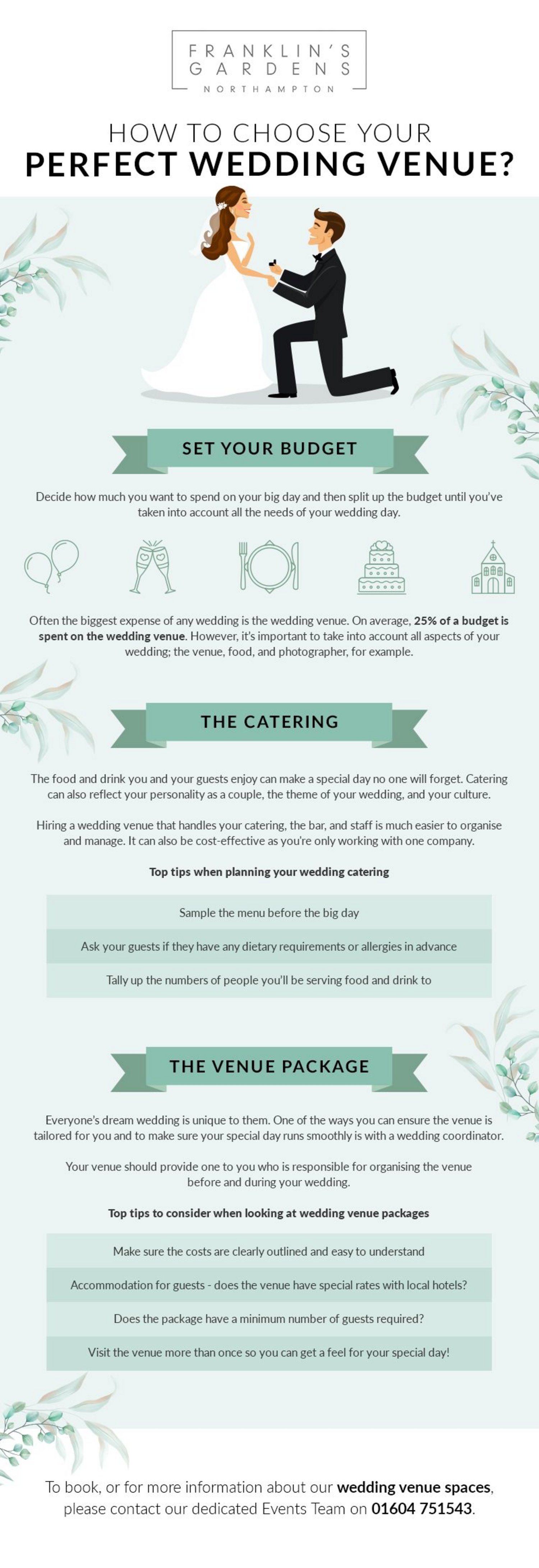 How to choose your perfect wedding venue