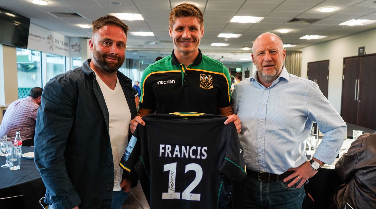 Piers Francis player sponsor event