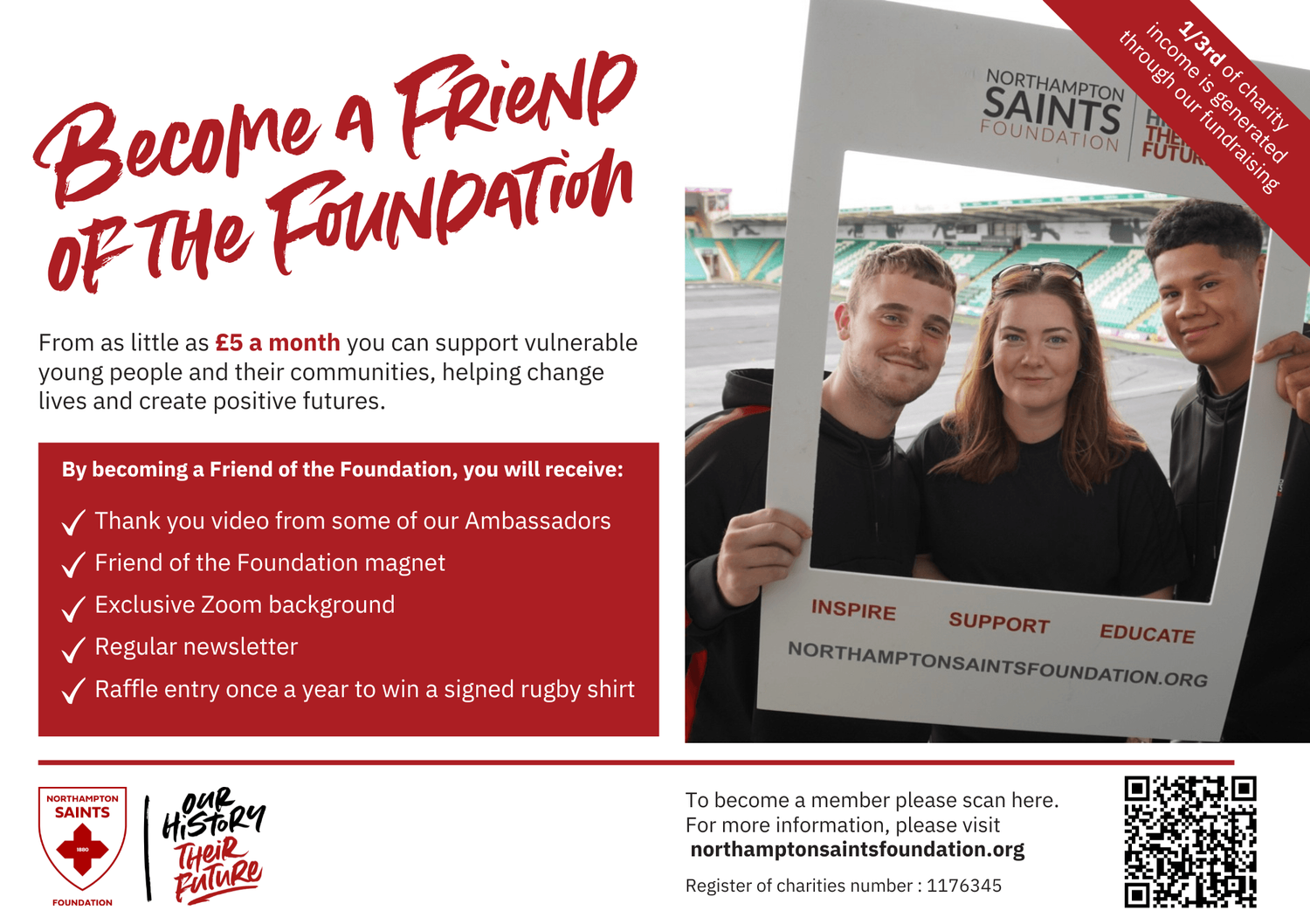 Become a friend of the foundation