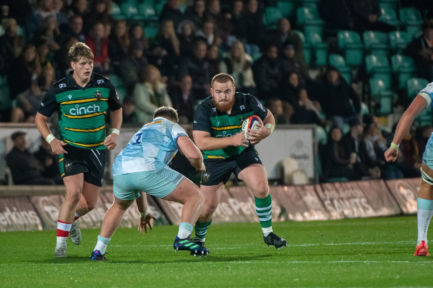 Oisín Heffernan of Northampton Saints