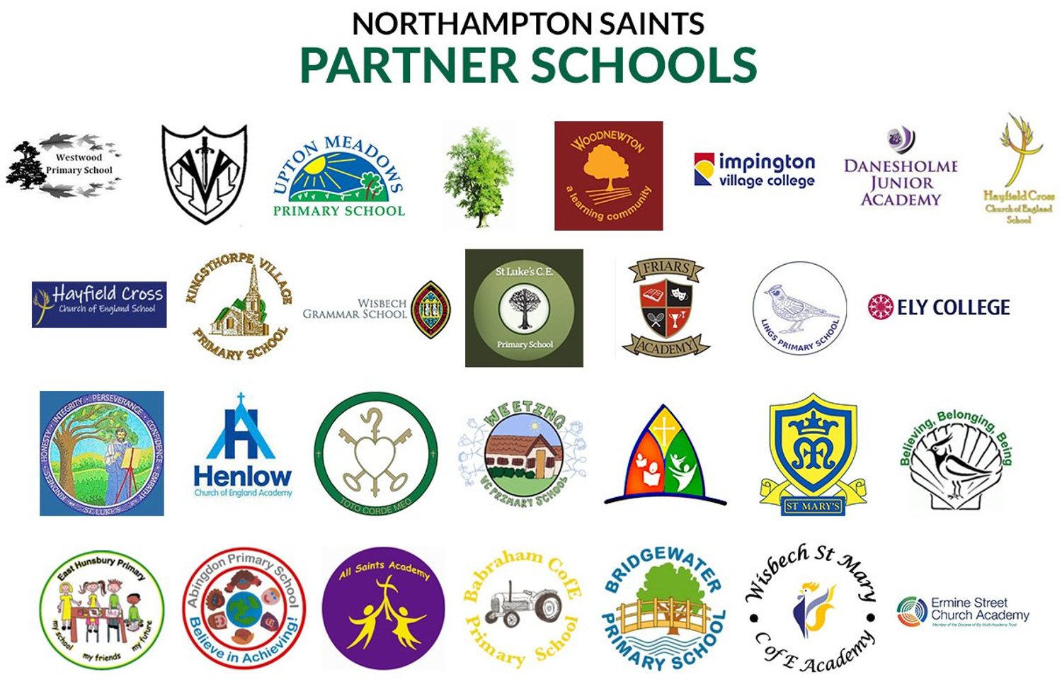 Northampton Saints Partner Schools | Saints in the Schools
