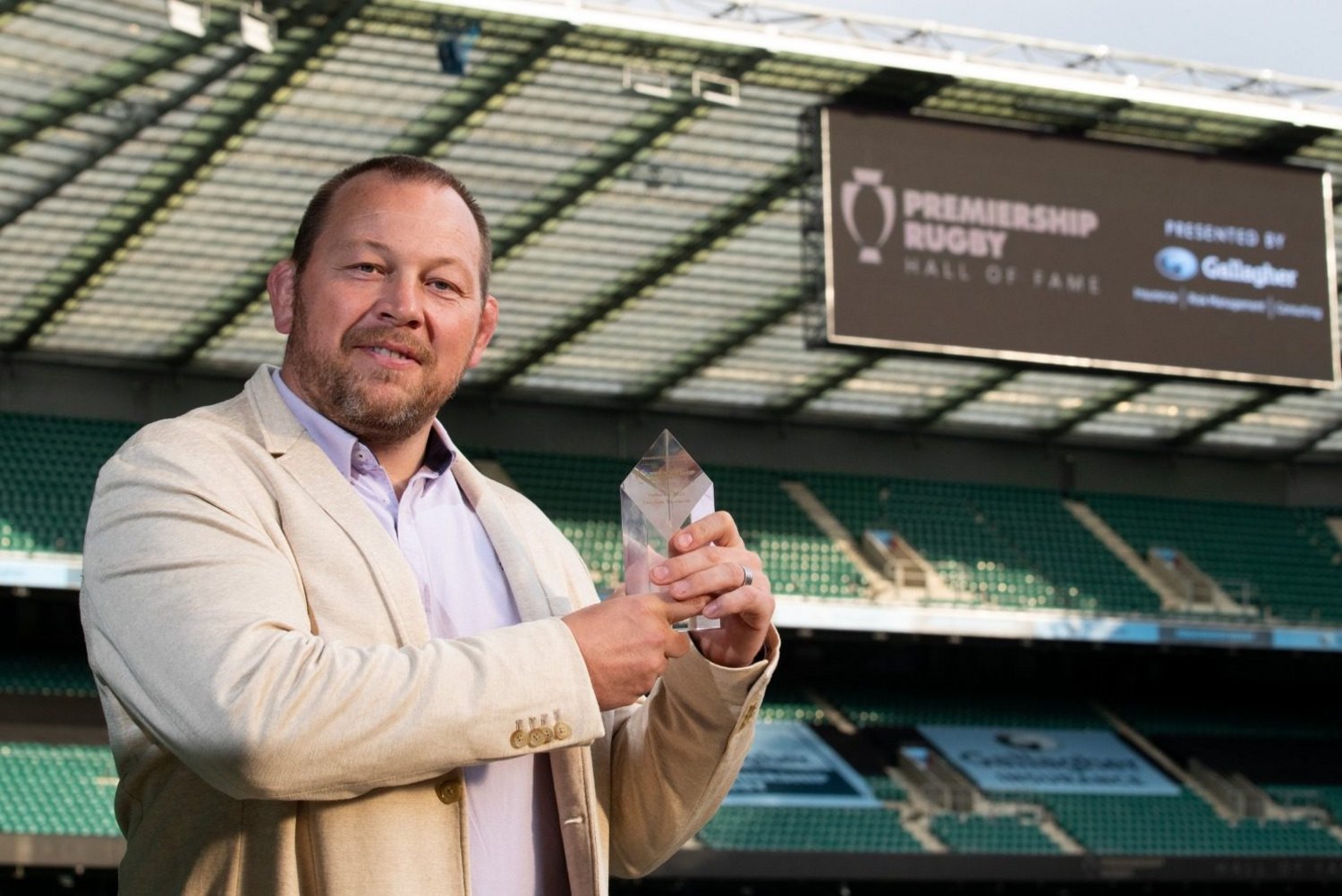 Former Saints hooker Steve Thompson has been inducted into the Premiership Rugby Hall of Fame.