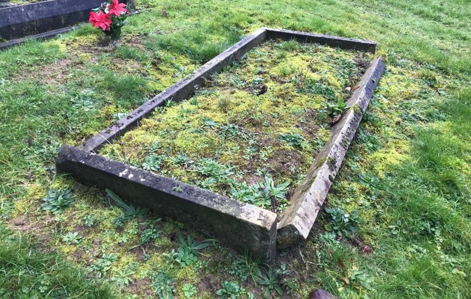 Jim Barker is buried in Dallington Cemetery