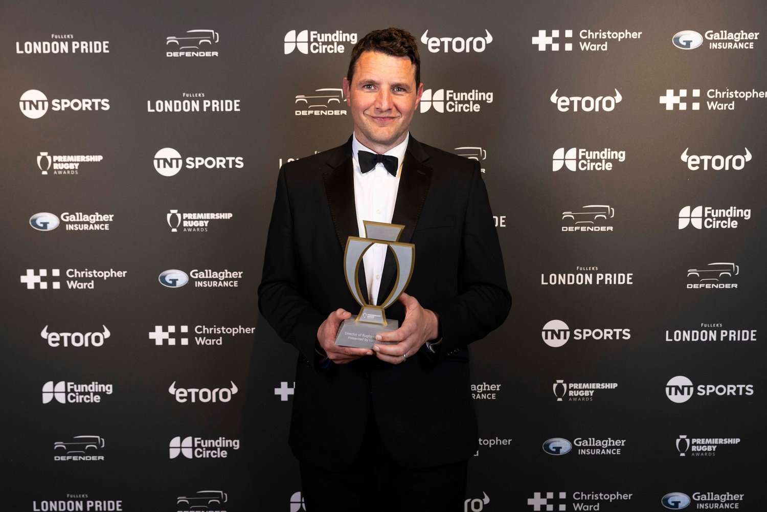 Phil Dowson was named Director of Rugby of the Season at the Premiership Rugby Awards