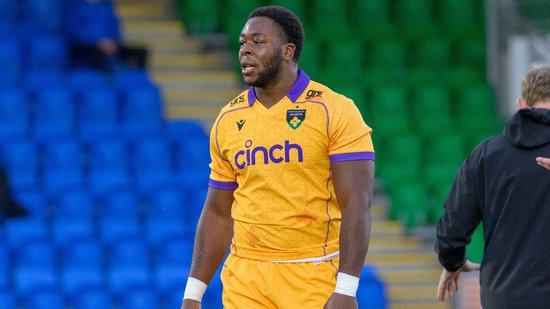 Emmanuel Iyogun of Northampton Saints