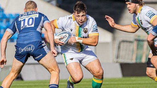 Ethan Waller of Northampton Saints