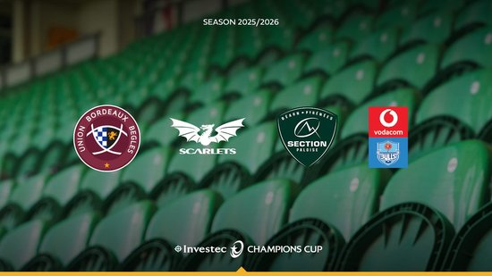 Saints’ Investec Champions Cup fixtures confirmed for 2025/26