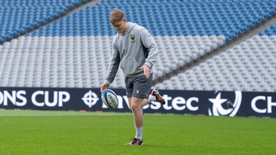 Fin Smith of Northampton Saints