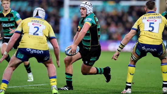 Curtis Langdon of Northampton Saints