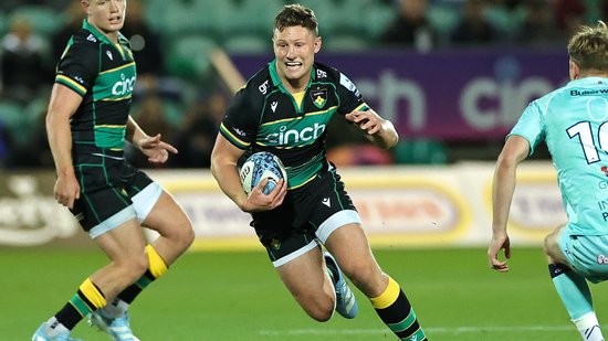 Fraser Dingwall of Northampton Saints