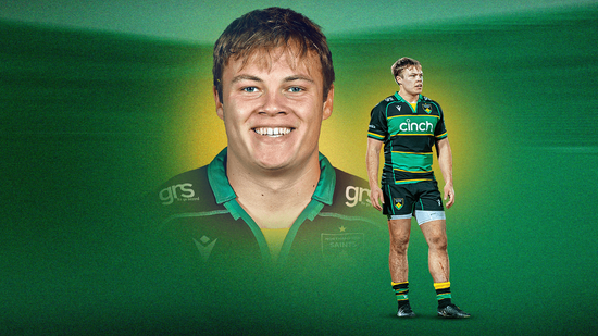 Tom Litchfield of Northampton Saints