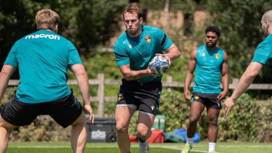 Fyn Brown of Northampton Saints